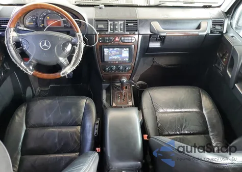 2004 Mercedes-Benz G 500 z USA, uszkodzony, nr VIN WDCYR49EX4X150557
